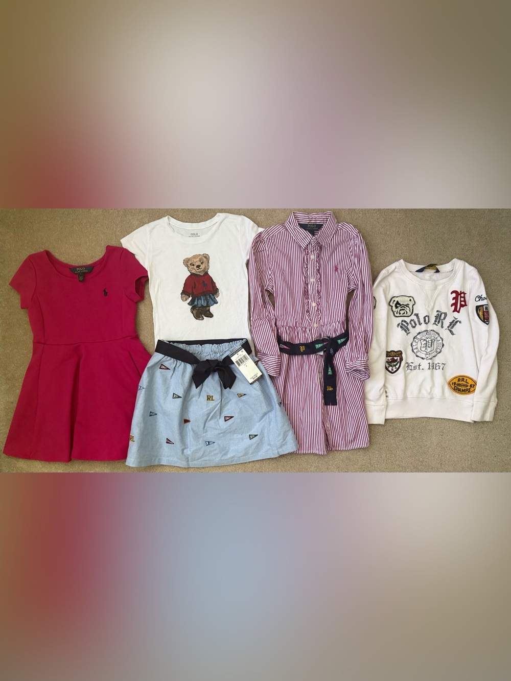Polo Ralph Lauren Girls’ Size 5 Lot